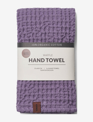 Humdakin - Waffle Hand Towel - laagste prijzen - lilac - 0