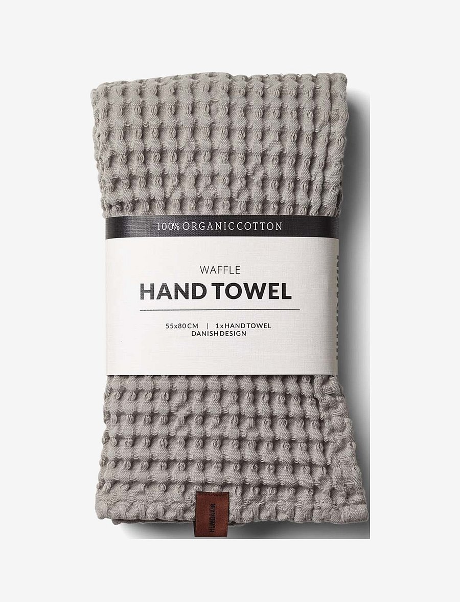 Humdakin - Waffle Hand Towel - nach preis einkaufen - stone - 0