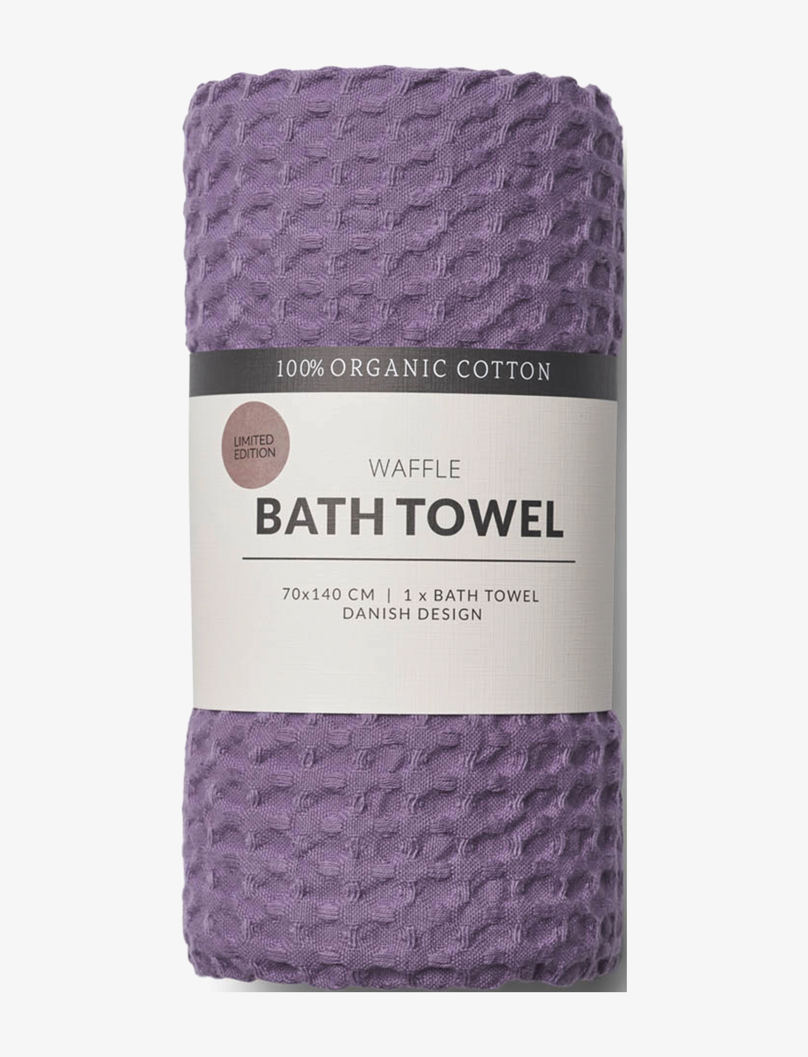 Humdakin Waffle Bath Towel - Badezimmer - LILAC / purple