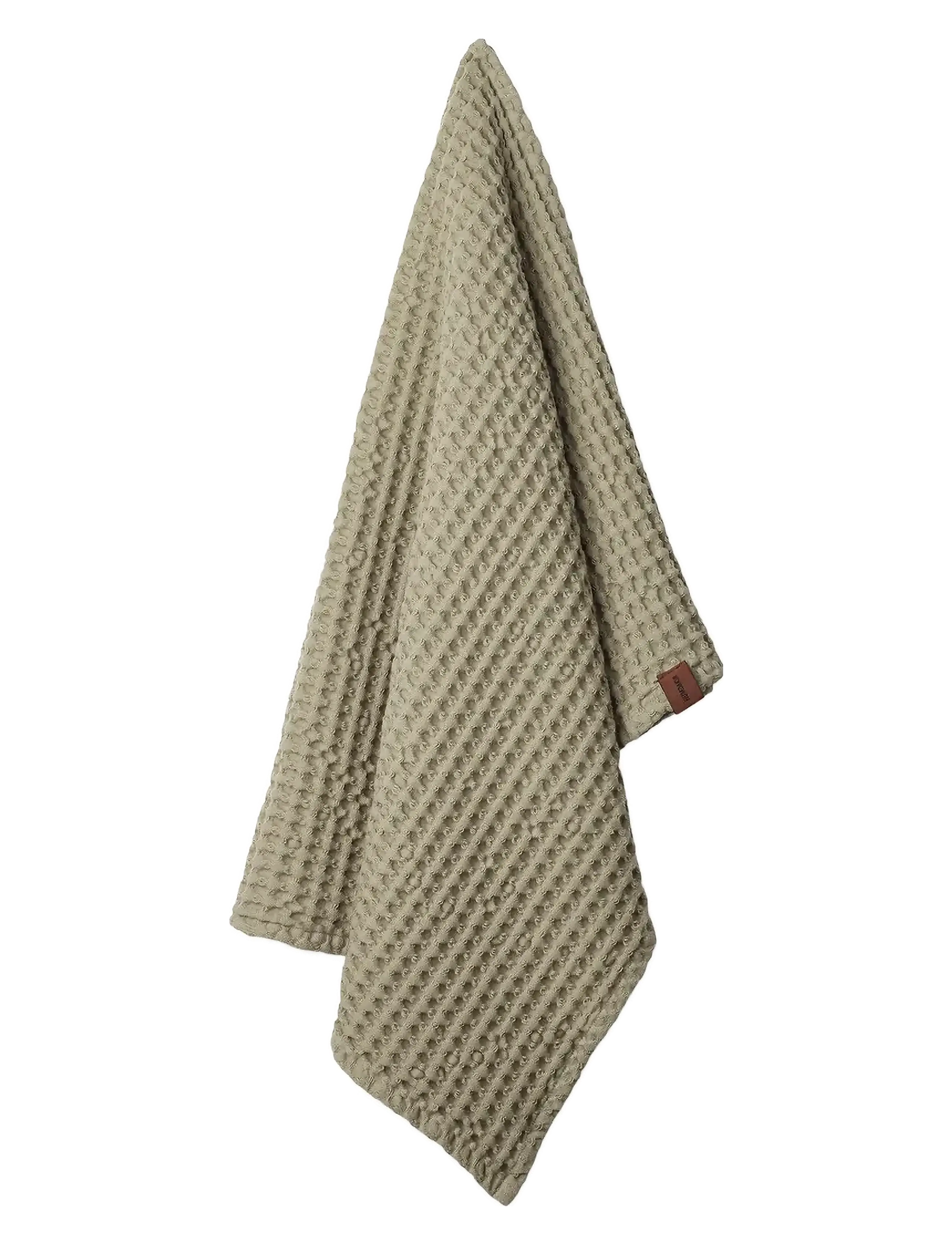 Humdakin Waffle Bath Towel - Badezimmer - OAK / green