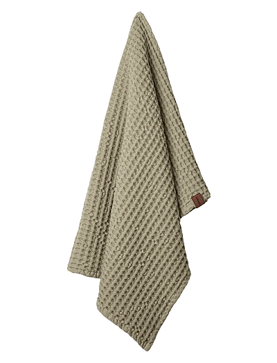 Humdakin Waffle Bath Towel - Saunalinad - OAK / green
