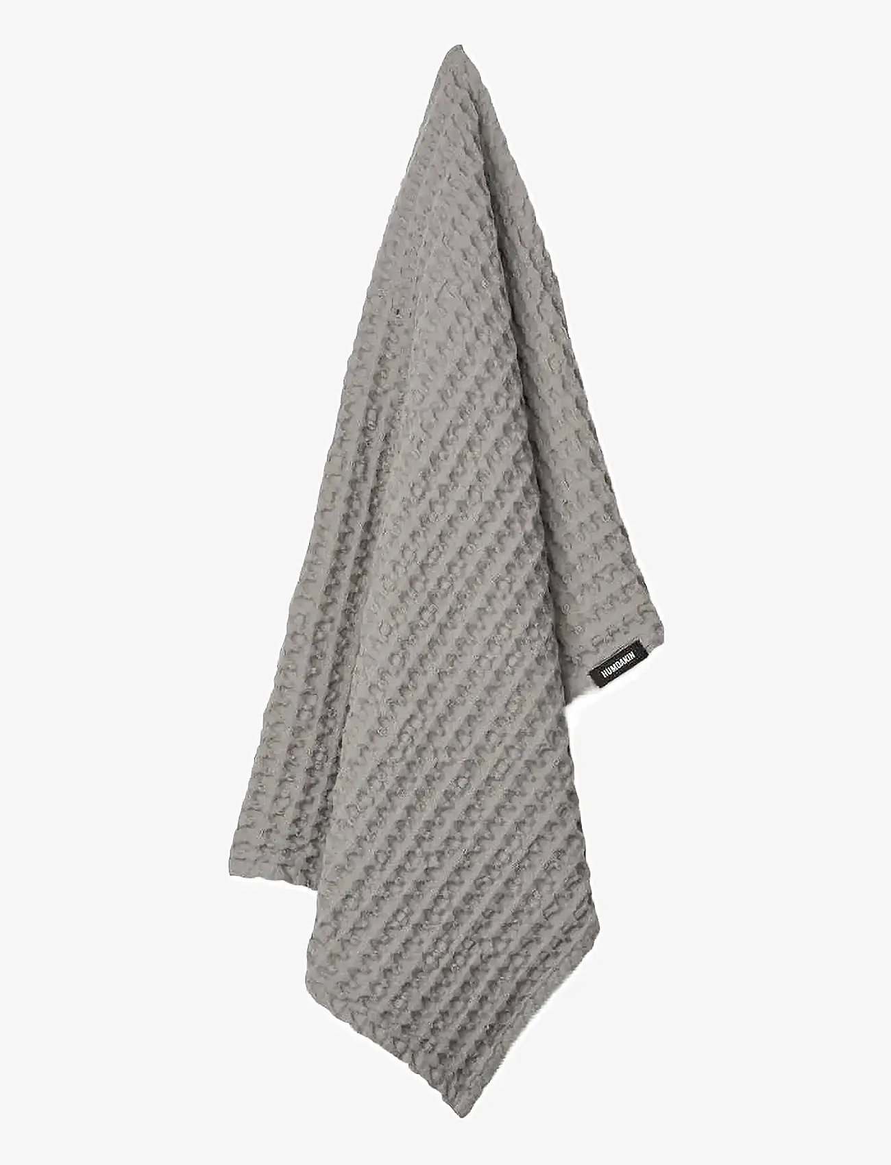 Humdakin - Waffle Bath Towel - badehåndklæder - stone - 0
