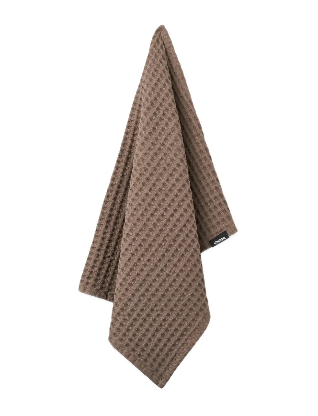 Humdakin Waffle Bath Towel, One Size, Towels & Towels, Braun - Homeware