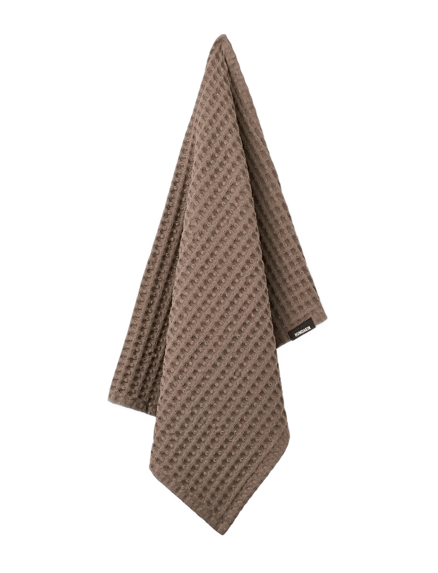 Humdakin - Waffle Bath Towel - nach preis einkaufen - waldorf - 0