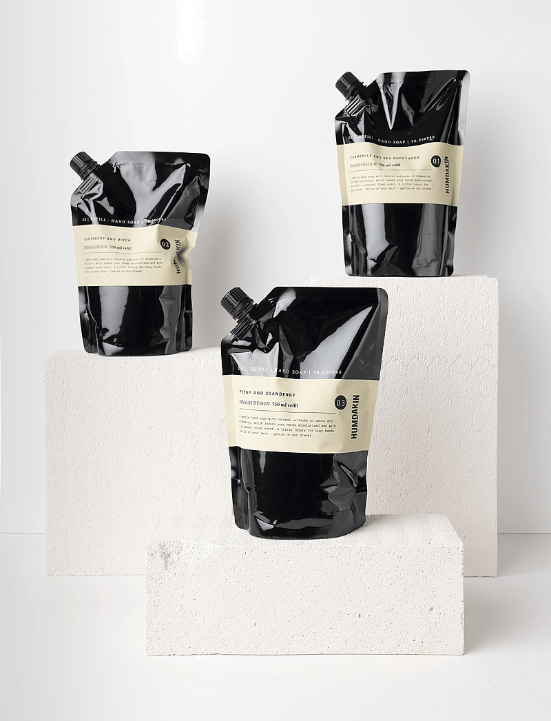 Humdakin - 01 Hand Soap - 750 ml. Refill - nachfüllpackung handseife - natural - 2