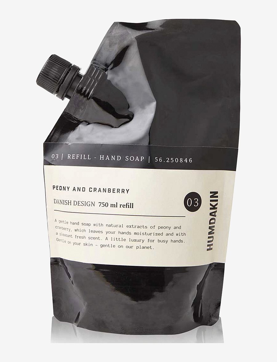 Humdakin - 03 Hand Soap - 750 ml. Refill - käteseebi täitepakid - natural - 1