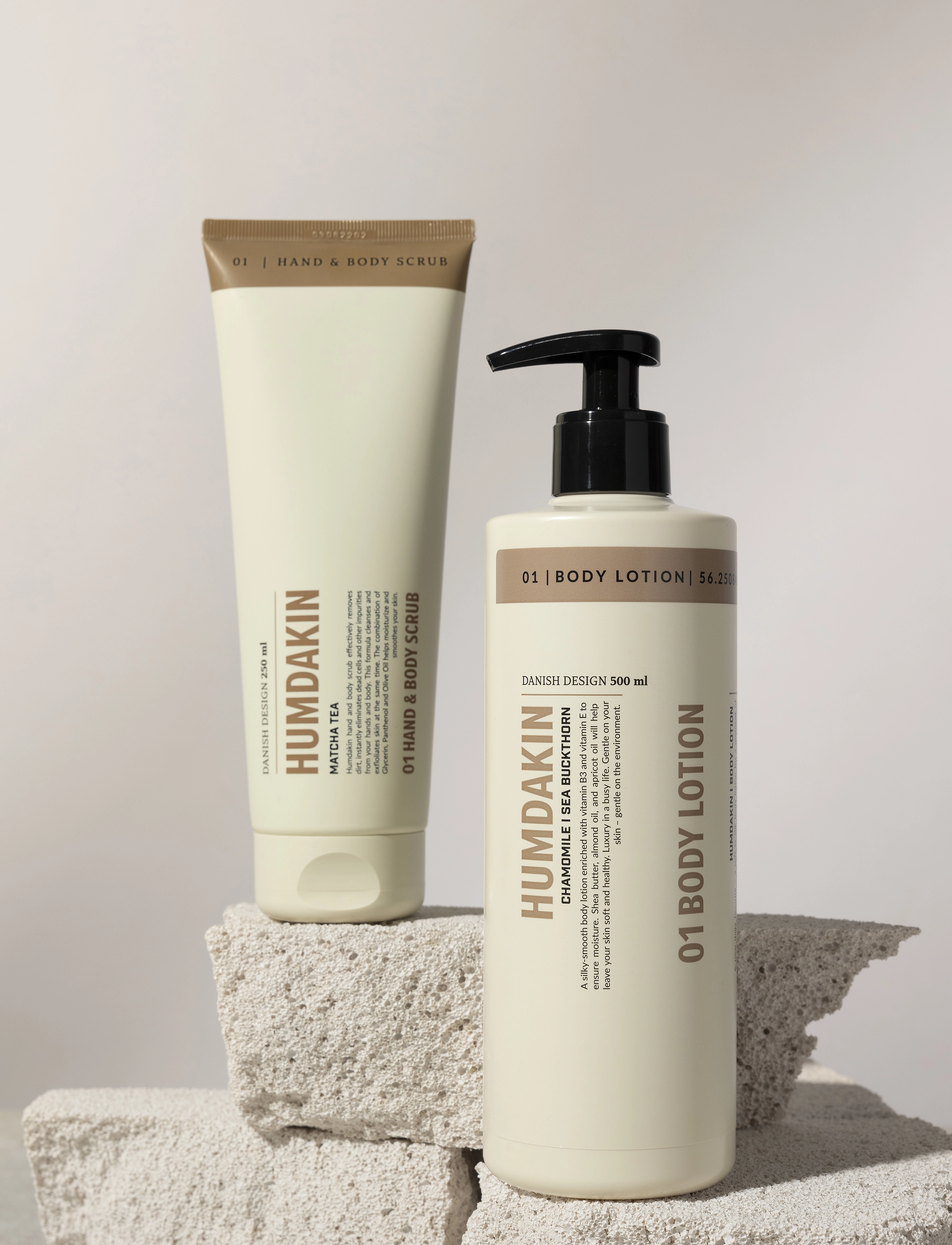 Humdakin - 01 Body Lotion 500 ml. - Chamomile - losjonai ir kremai - natural - 4