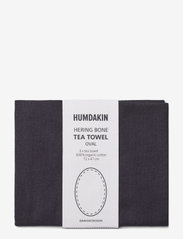 Humdakin - Oval Tea Towel - 1 pcs - laagste prijzen - coal - 0