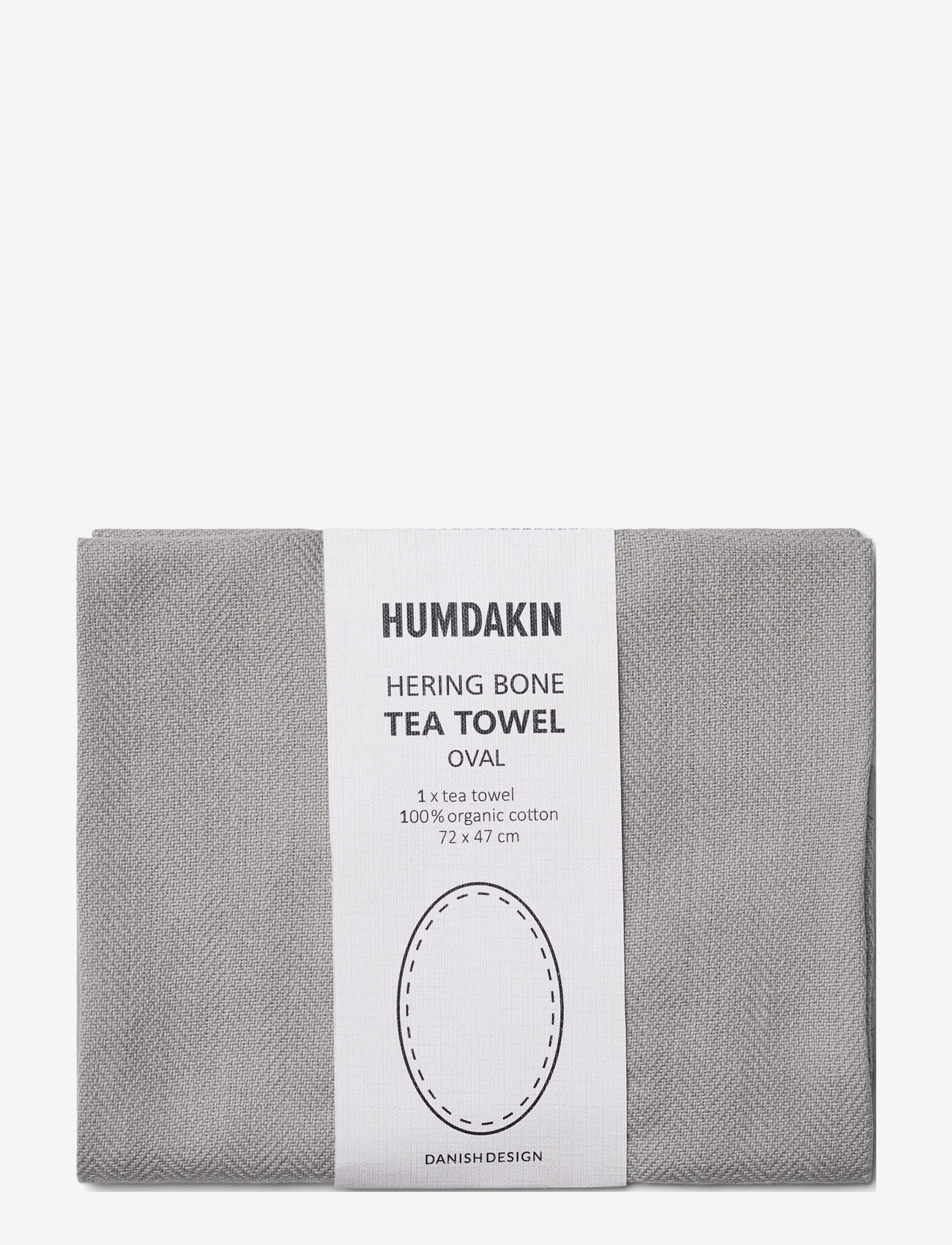Humdakin - Oval Tea Towel - 1 pcs - alhaisimmat hinnat - stone - 0