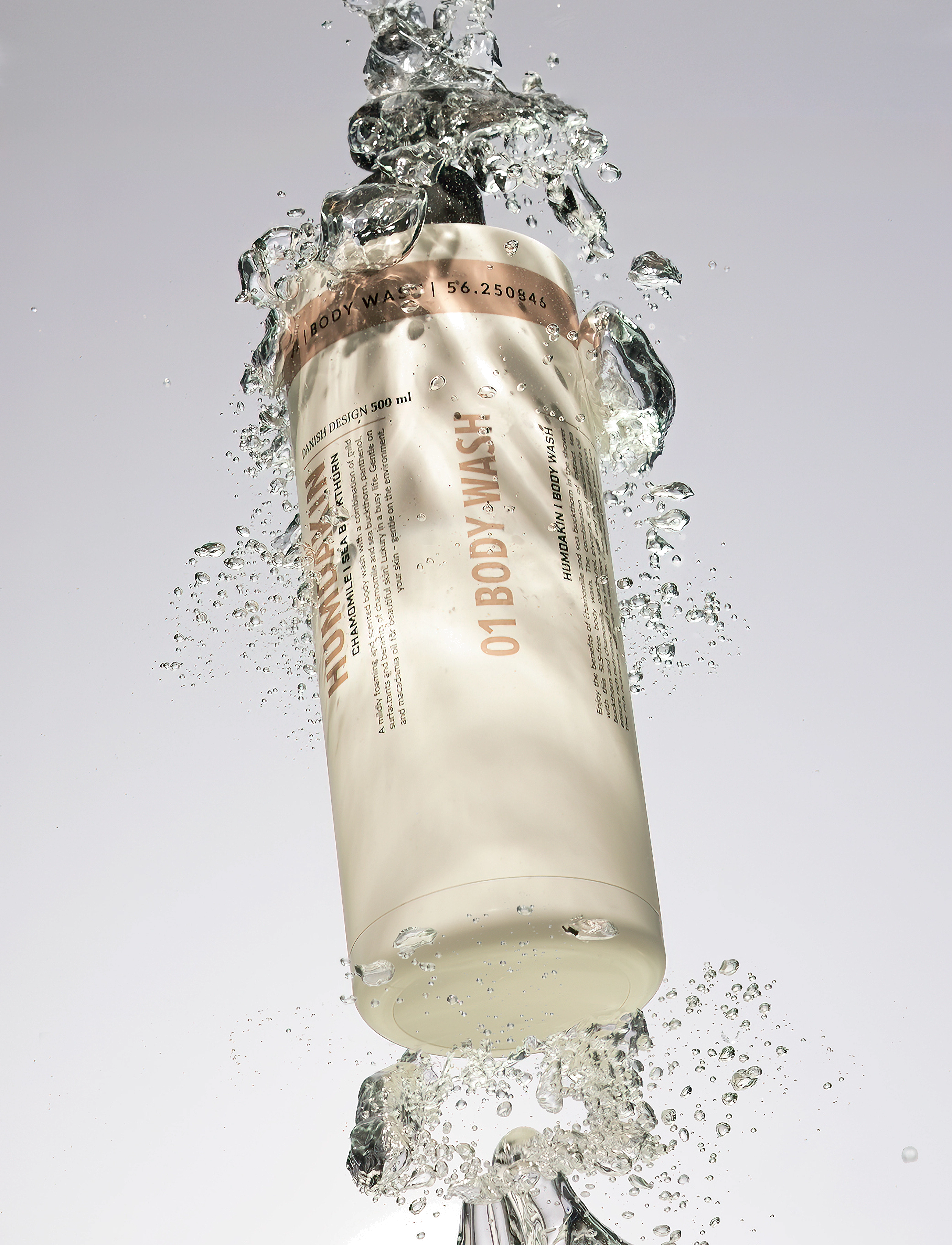 Humdakin - 01 Body Wash 500 ml. - shower gel & oils - natural - 2