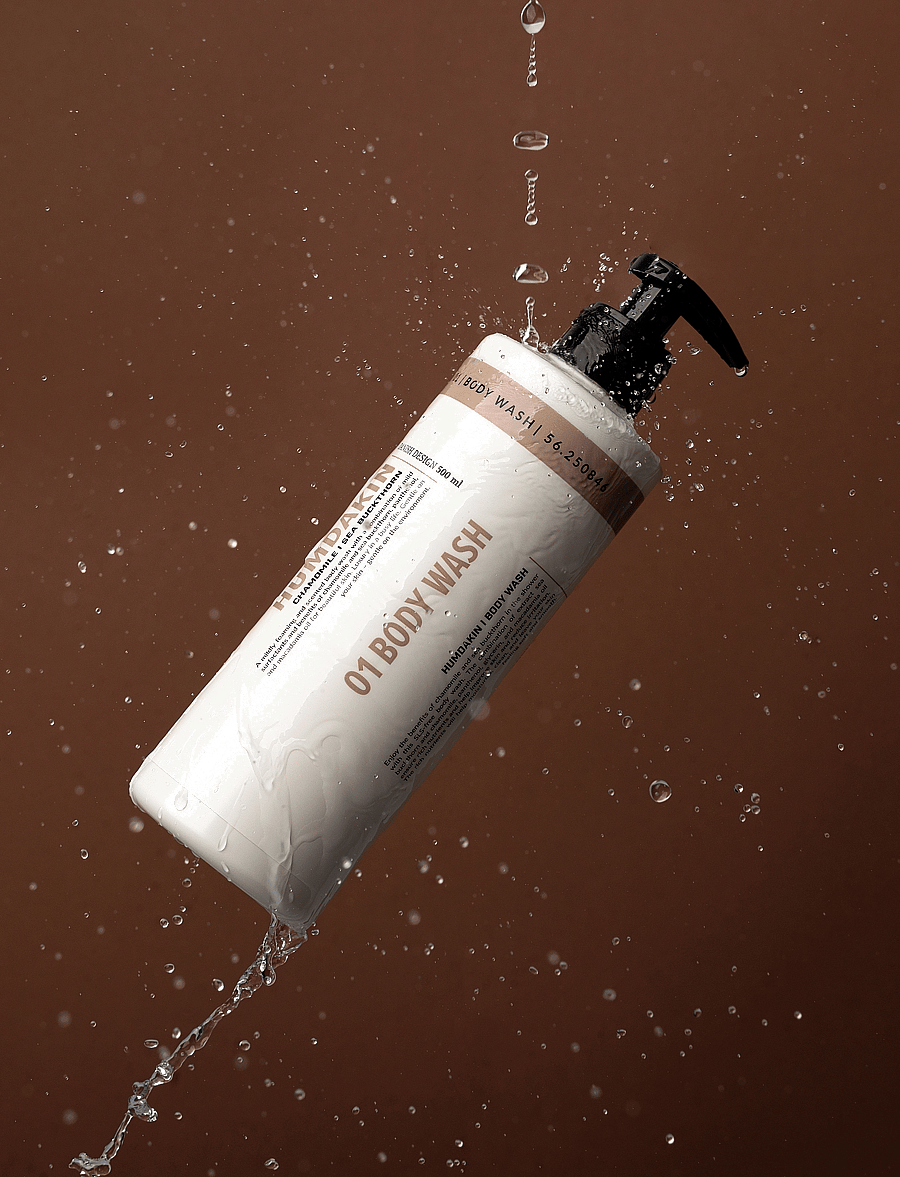 Humdakin - 01 Body Wash 500 ml. - shower gel & oils - natural - 3