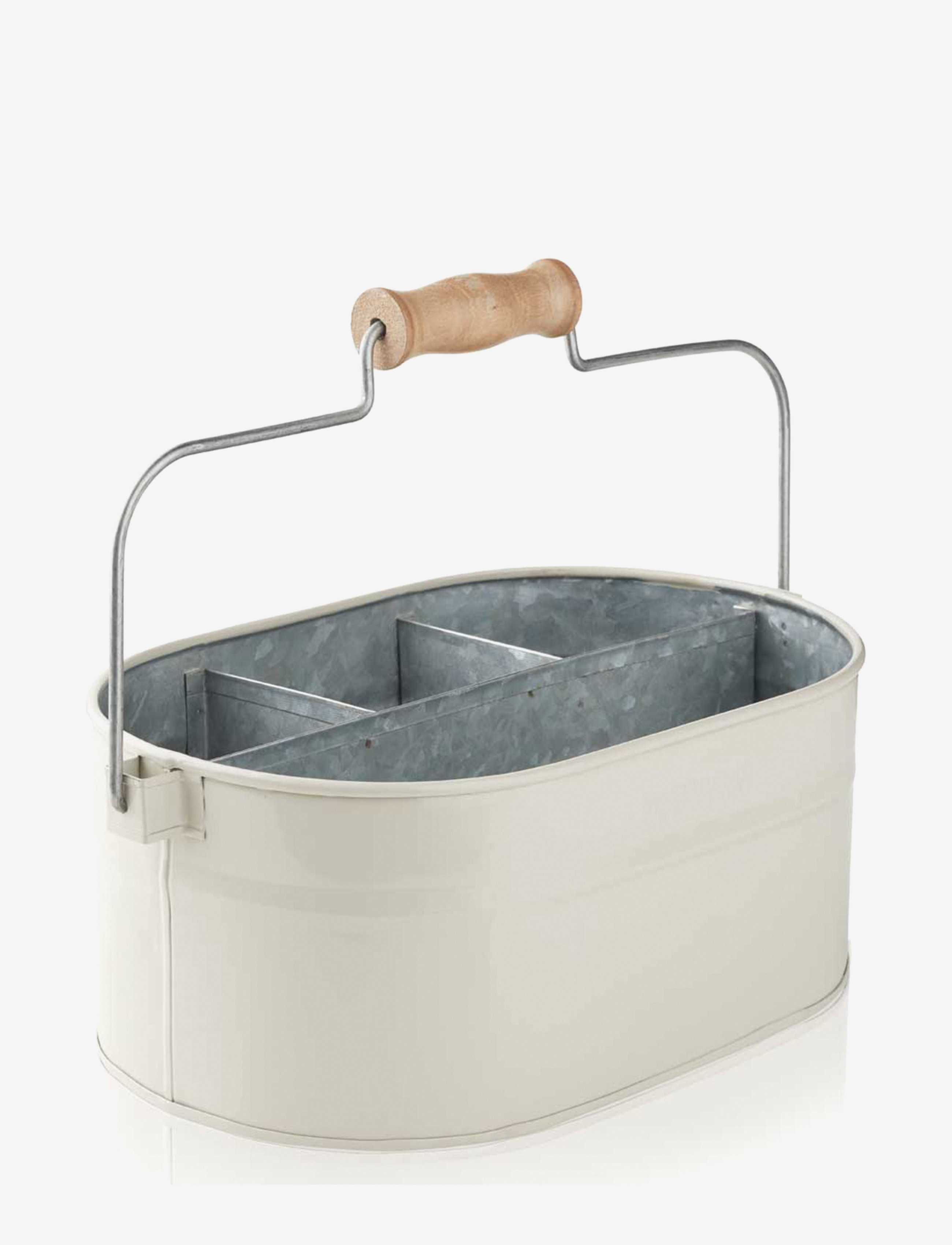 Humdakin System Bucket Beige - Hoiukorvid - NATURAL / silver
