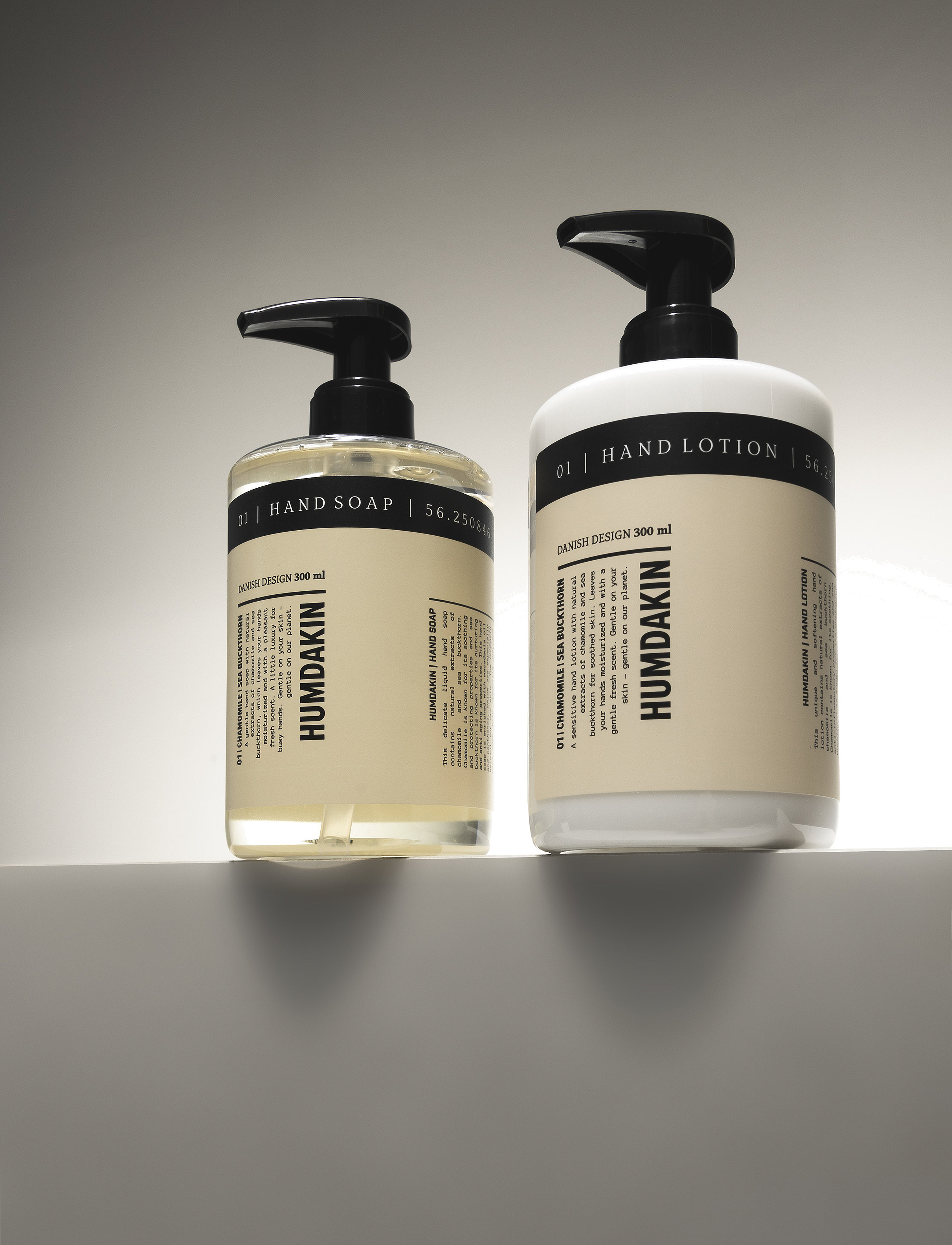 Humdakin 01 Hand Lotion Chamomile & Sea Bu, 300 ml, Care, Nackt - Cream, Beauty