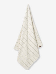 Humdakin - Check Terry Bath Towel - laagste prijzen - leaf - 0