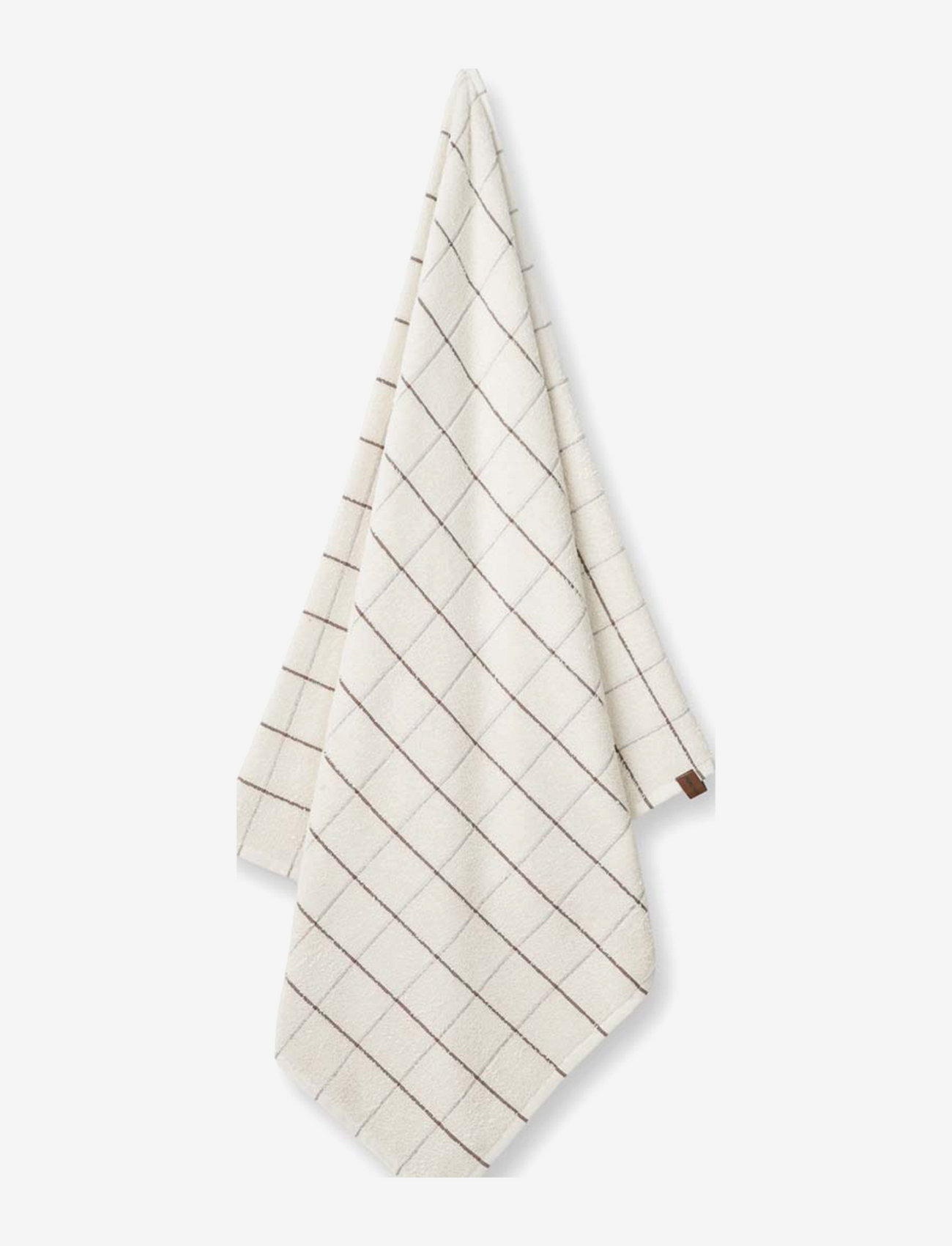 Humdakin - Check Terry Bath Towel - laveste priser - pine - 0