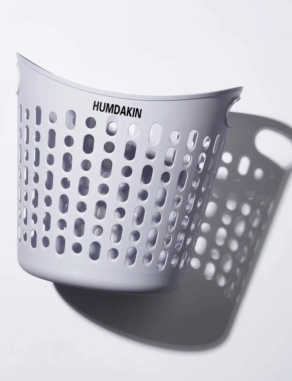 Humdakin - Laundry Basket - Recyclable plastic - wasmanden - blue glass - 5