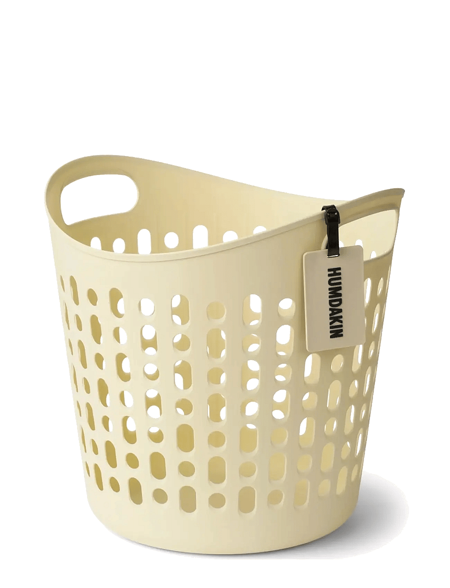 Humdakin - Laundry Basket - Recyclable plastic - wäschekörbe - natural - 0