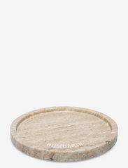 Marble Tray - Round - BROWN MARBLE