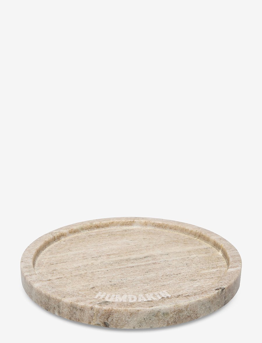 Humdakin - Marble Tray - Round - nach preis einkaufen - brown - 0