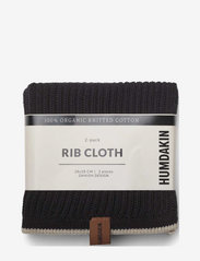 Rib Cloth 2-pack - COAL/LT.STONE