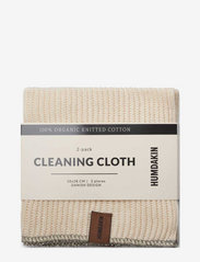 Humdakin - Cleaning Cloth 2-pack - rätit & tiskiharjat - shell/oak - 0