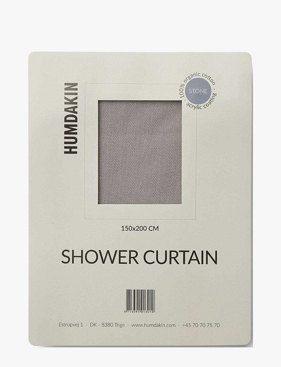 Humdakin - Shower Curtain - dušikardinad - stone - 2