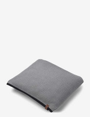 Rib Pillow 40 x 40 cm. - STONE/COAL