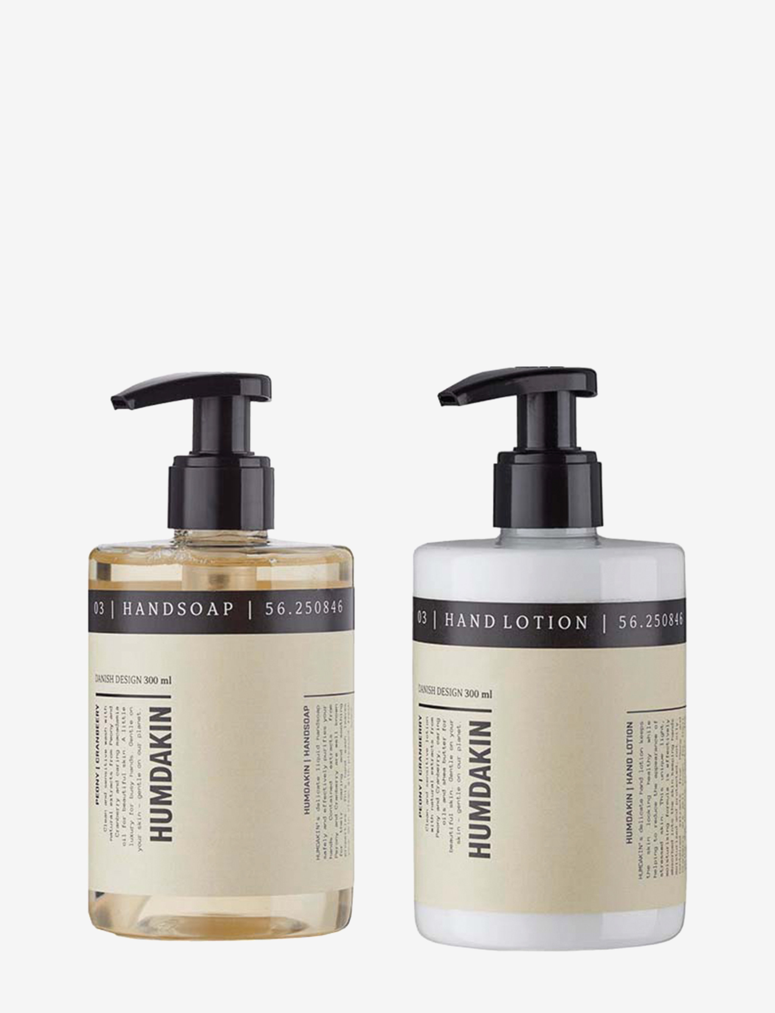 Humdakin 03 Hand Care Kit - Peony & Cranberr - Hostess gifts - NATURAL / clear