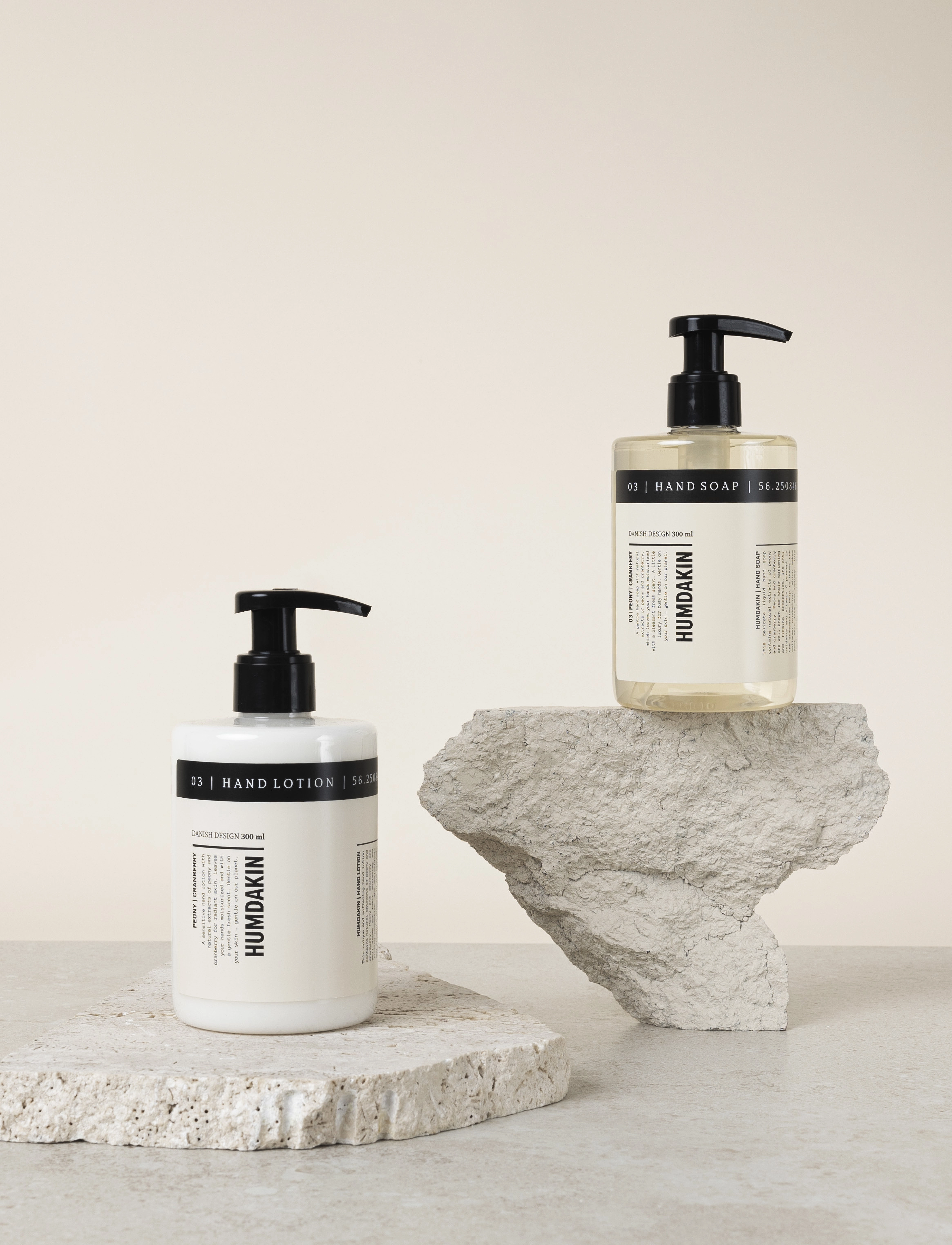 Humdakin 03 Hand Care Kit - Peony & Cranberr, 300 ml, Nude, Alle Sæt > Bade- Og Kropssæt, Dame