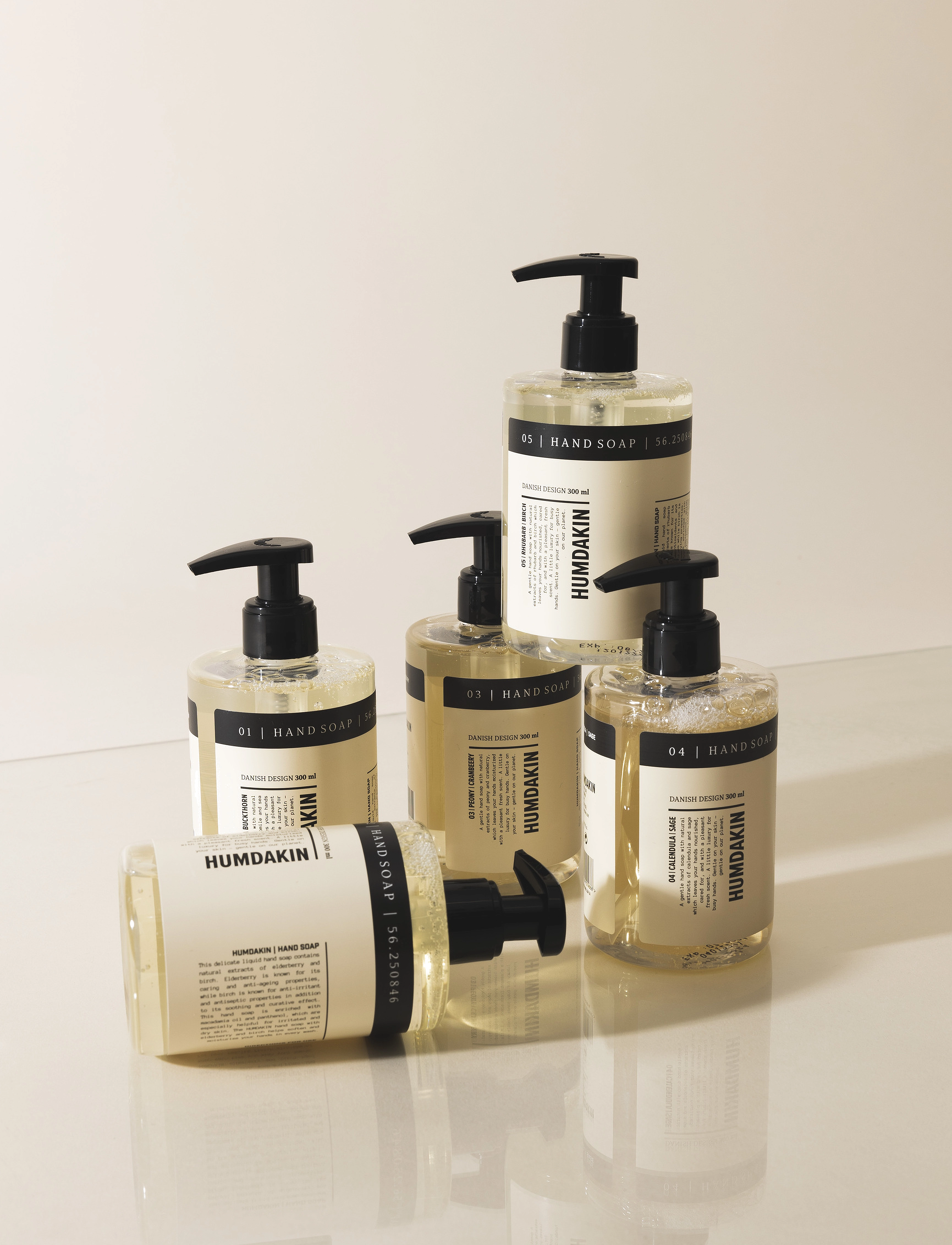 Humdakin - 04 Hand Soap - Calendula & Sage - flüssige handseifen - natural - 3