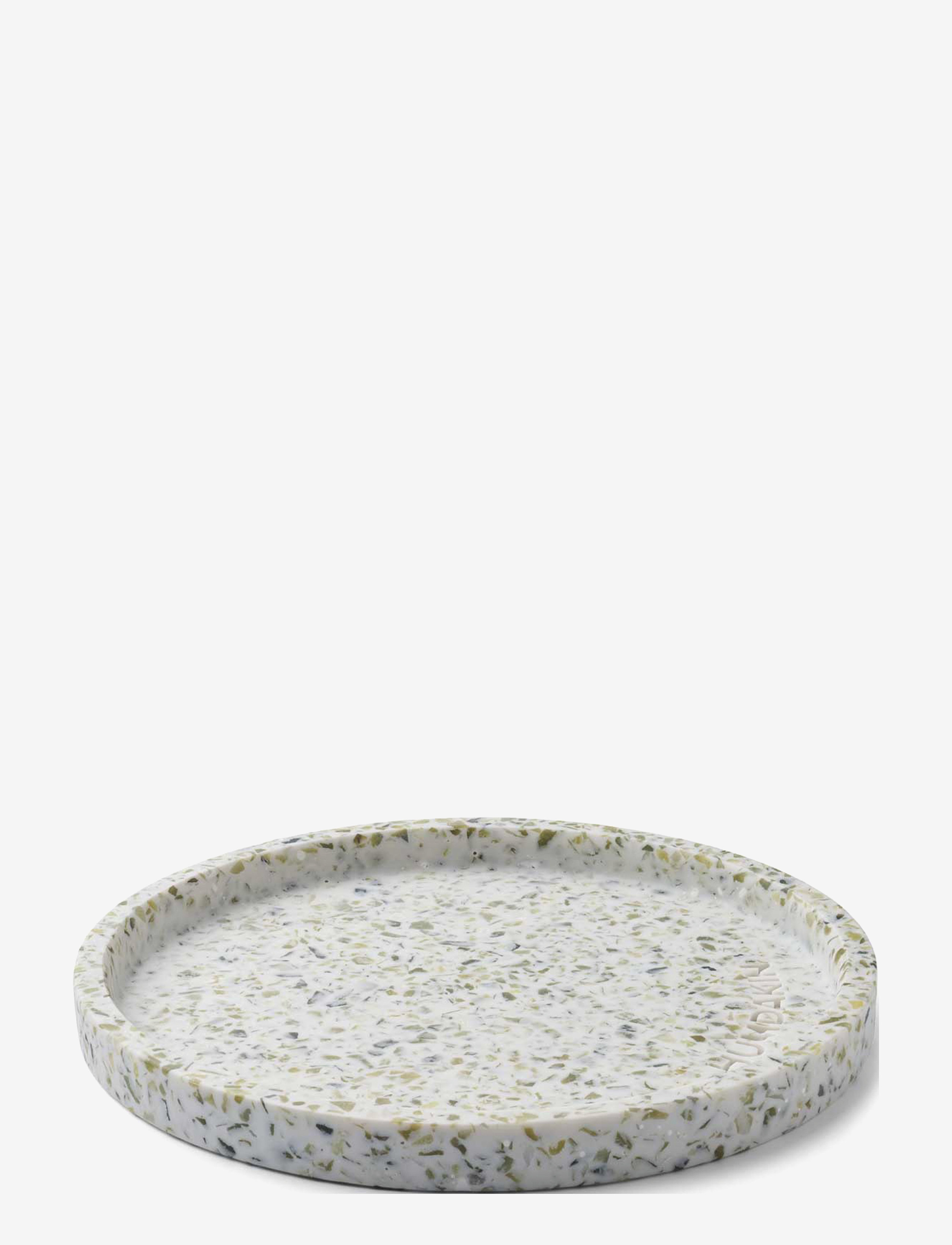Humdakin Terrazzo fad - Serveringsbakker - GREEN / green