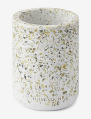Humdakin - Green Terrazzo Vase - zylindervasen - green - 0