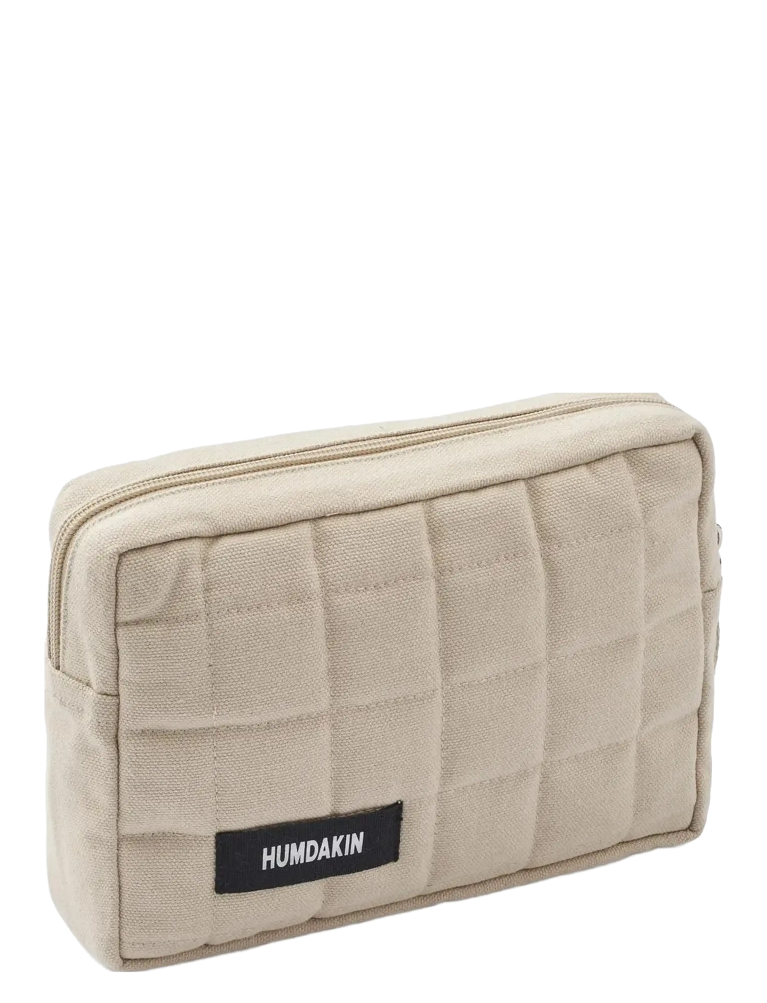 Humdakin Cosmetic Bag, Makeup Bags, Beige, Str: ONE SIZE