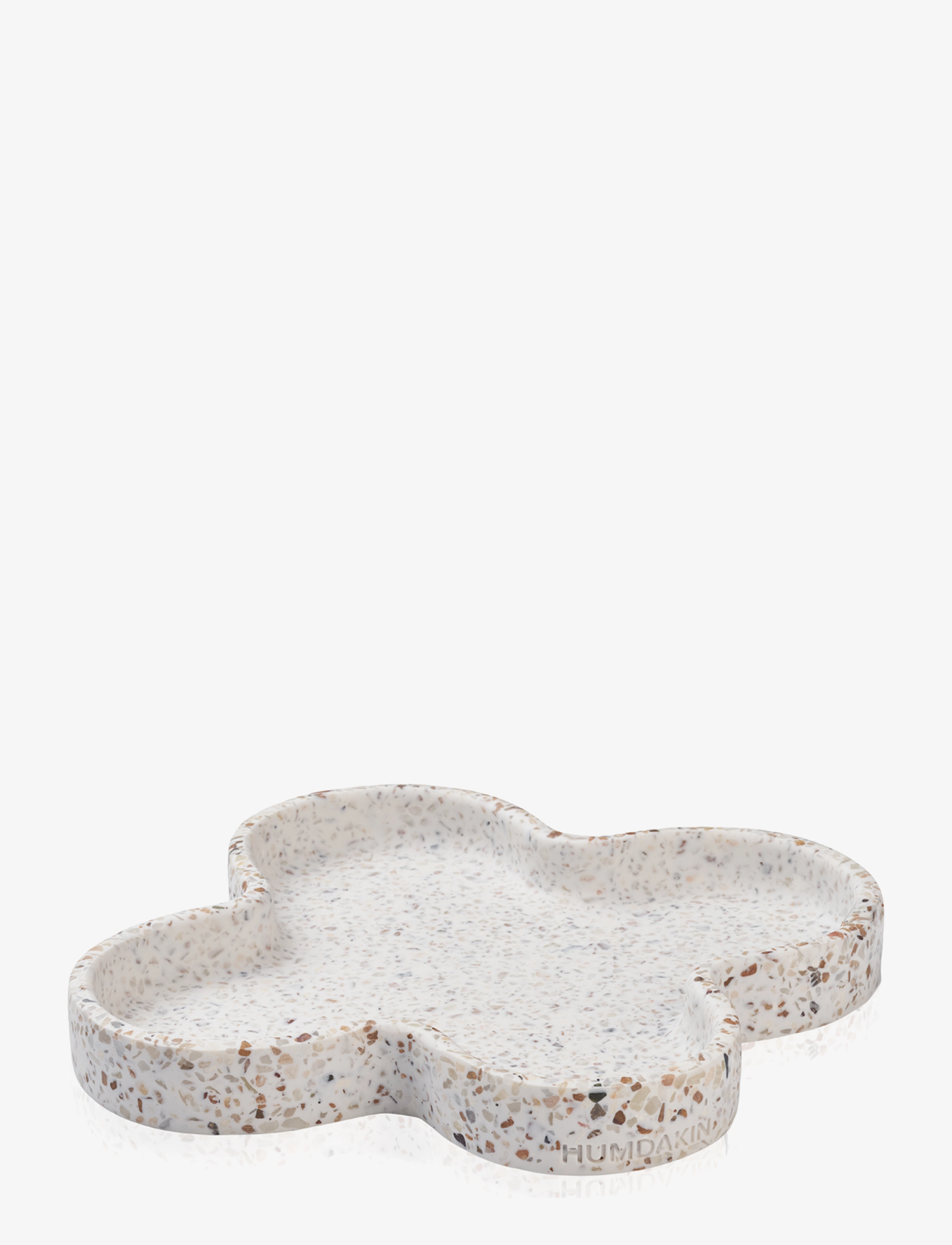 Humdakin Palermo - Terrazzo Tray - Serveringsbakker - RED/BEIGE / beige