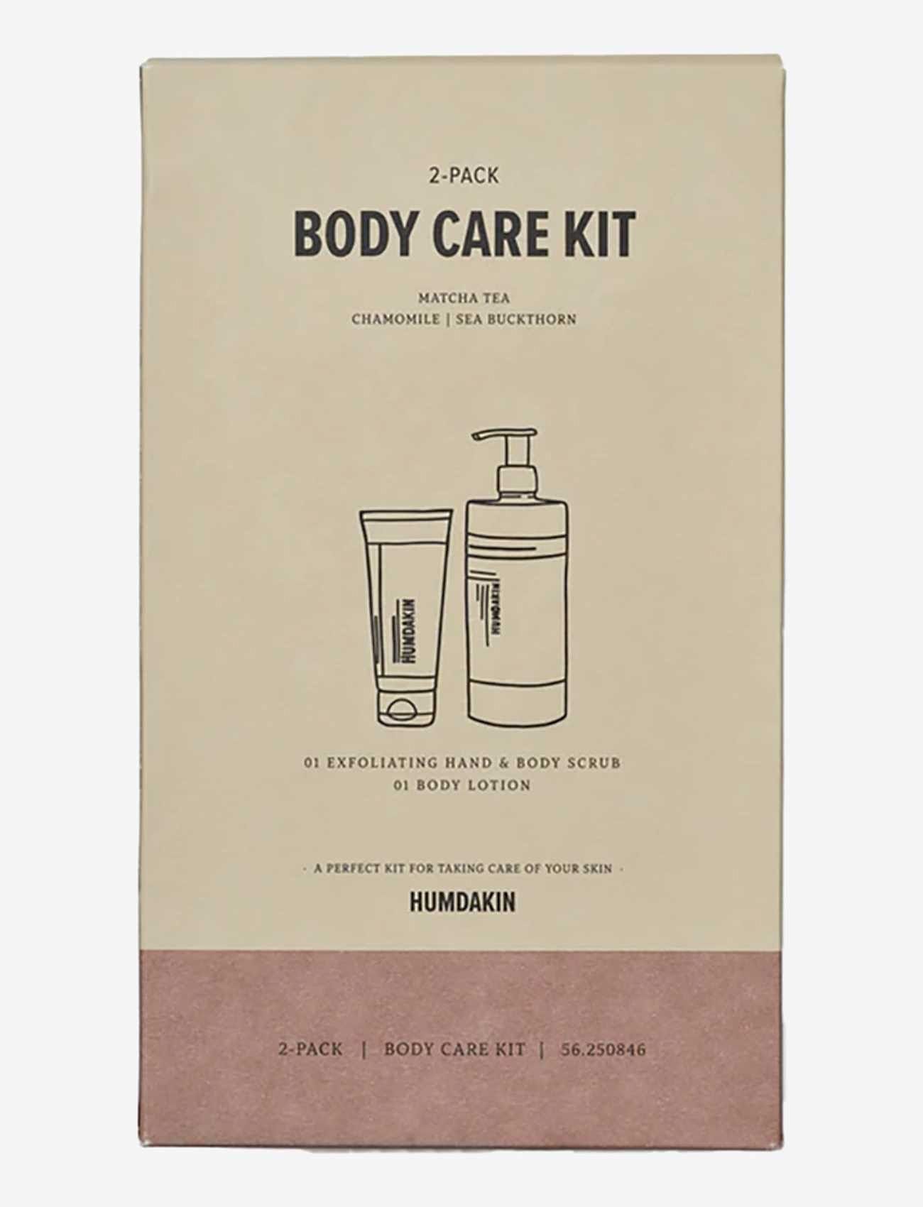 Humdakin - Body Care Kit - 2 pack - kvinder - netural - 1