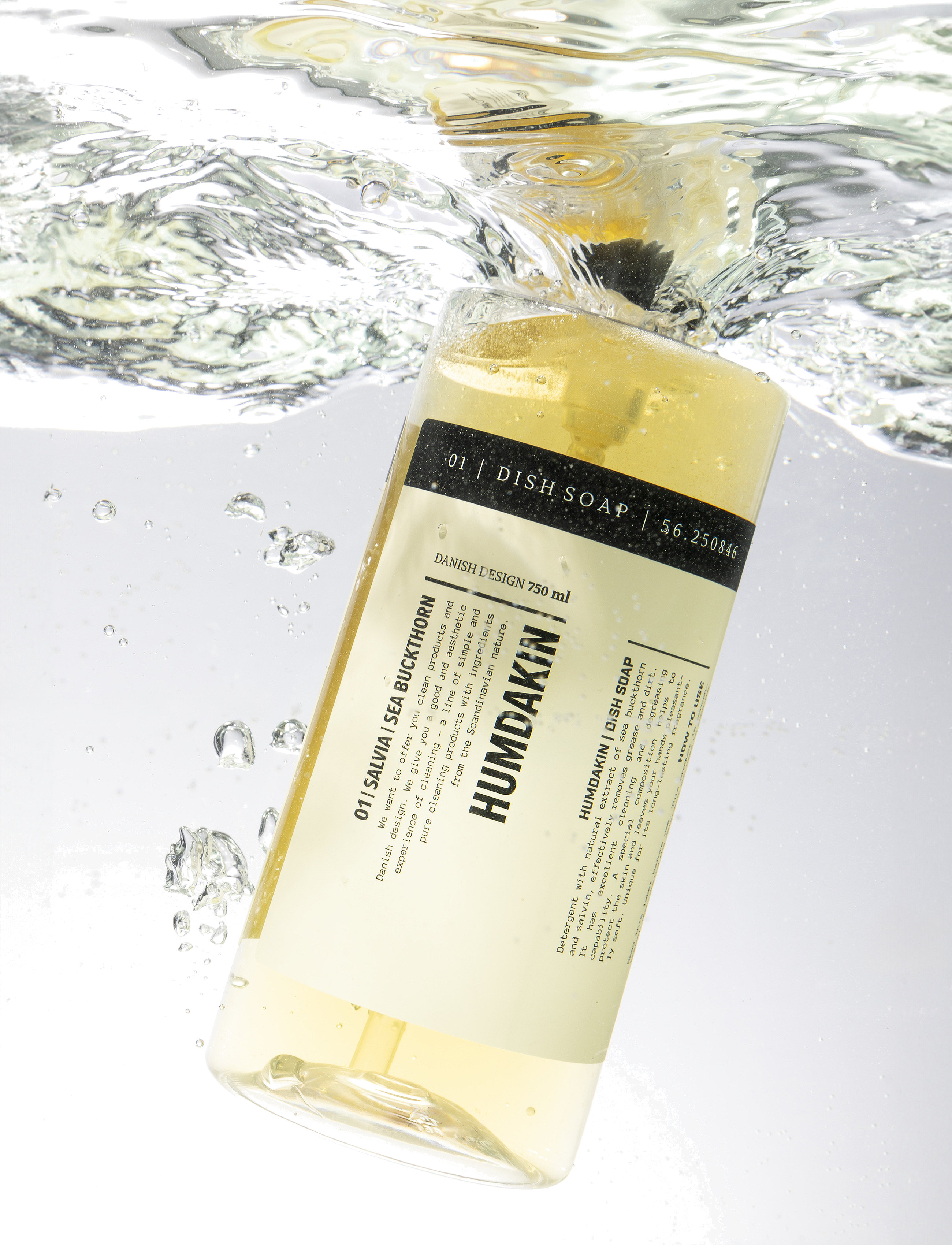 Humdakin - 01 Dish Soap - Salvia & Sea Bucktho - afwasmiddel - natural - 4
