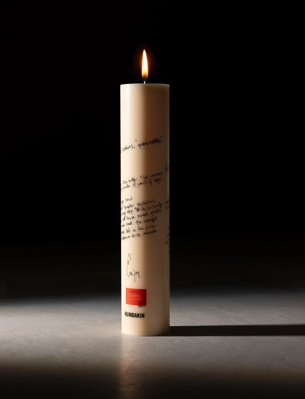 Humdakin - Christmas Candle - køb efter pris - recipe of traditions - 2