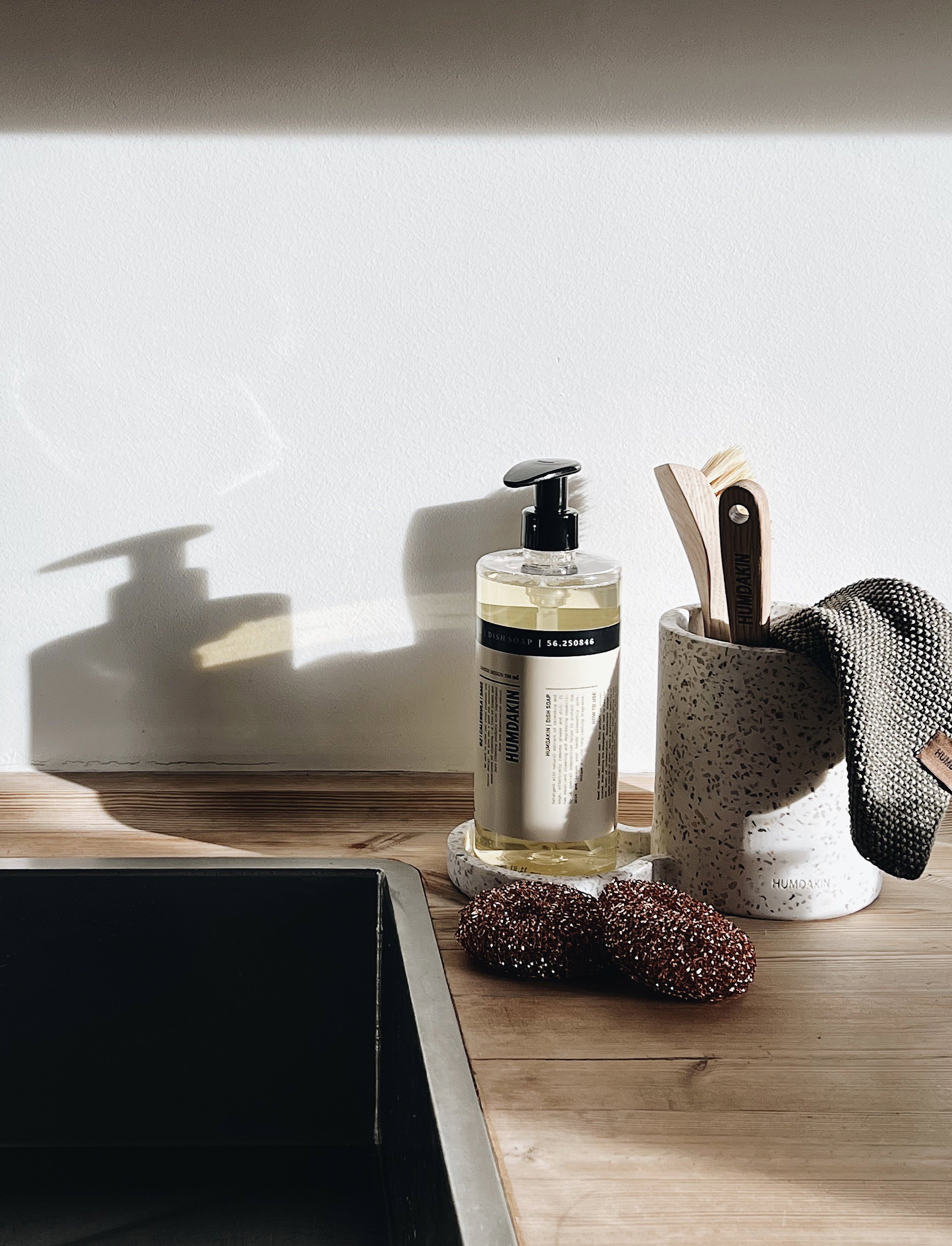 Humdakin Dishwashing Holder Small, H14 cm, Dishes, Mehrfarbig/gemustert - Cloths & Dishbrush, Homeware