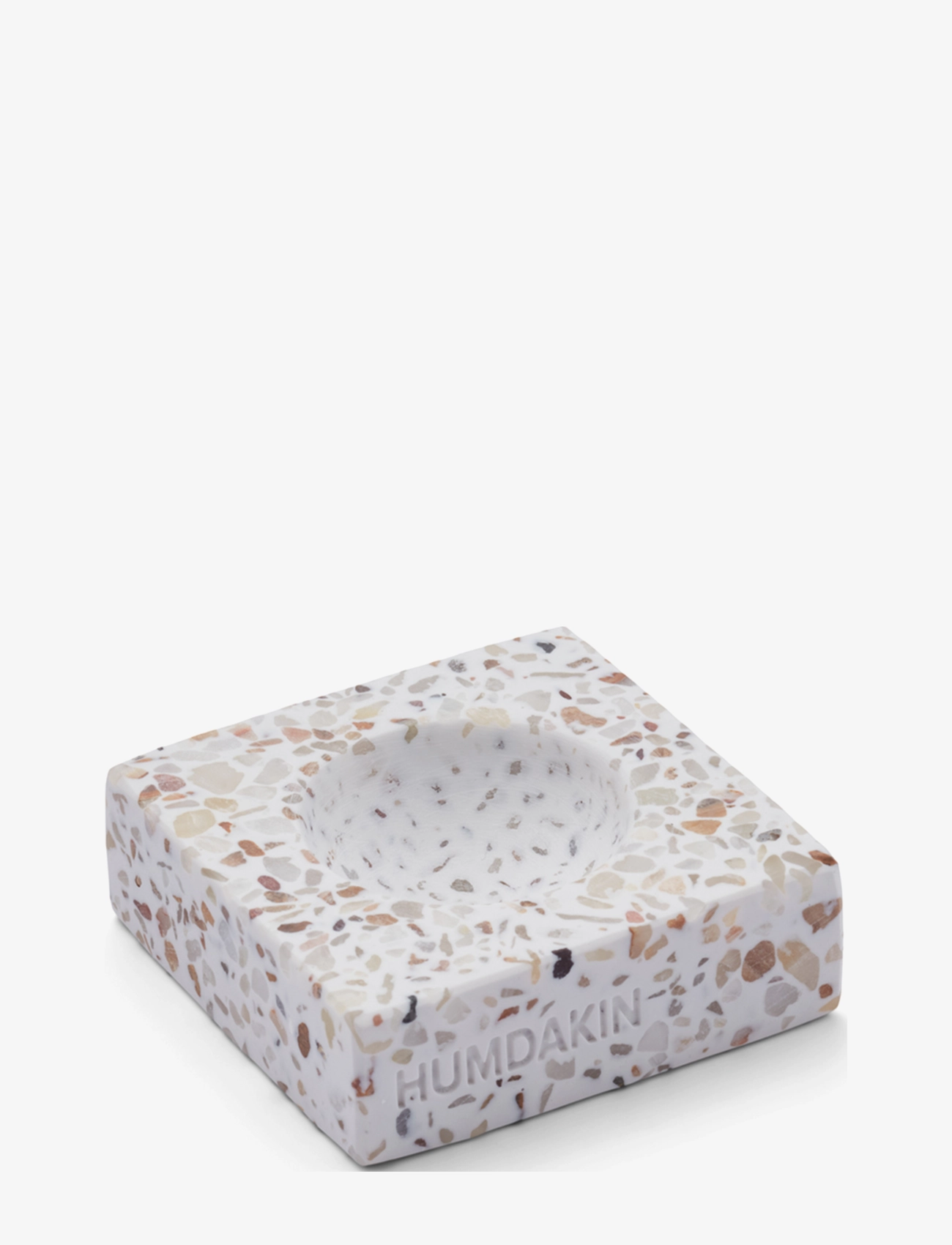 Humdakin Terrazzo Egg Tray Single - Serveringsbrett - RED/BEIGE / multi