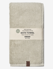Humdakin - Terry bath towel - mājai - light stone - 0