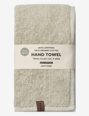Terry Hand Towel - LIGHT STONE