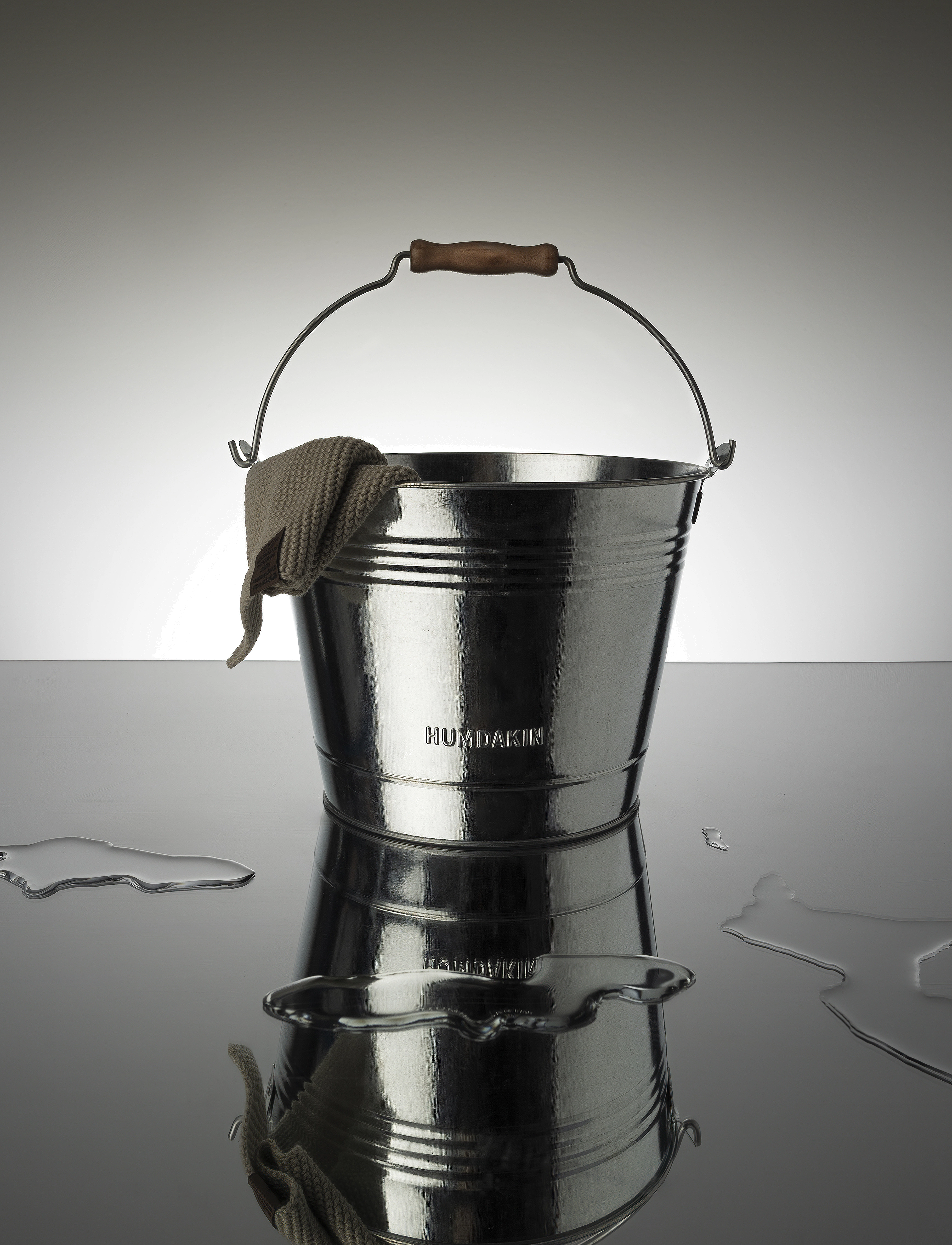 Humdakin Cleaning Bucket - 5 L., One Size, Silver, Vask Og Rengøring > Rengøring, Unisex