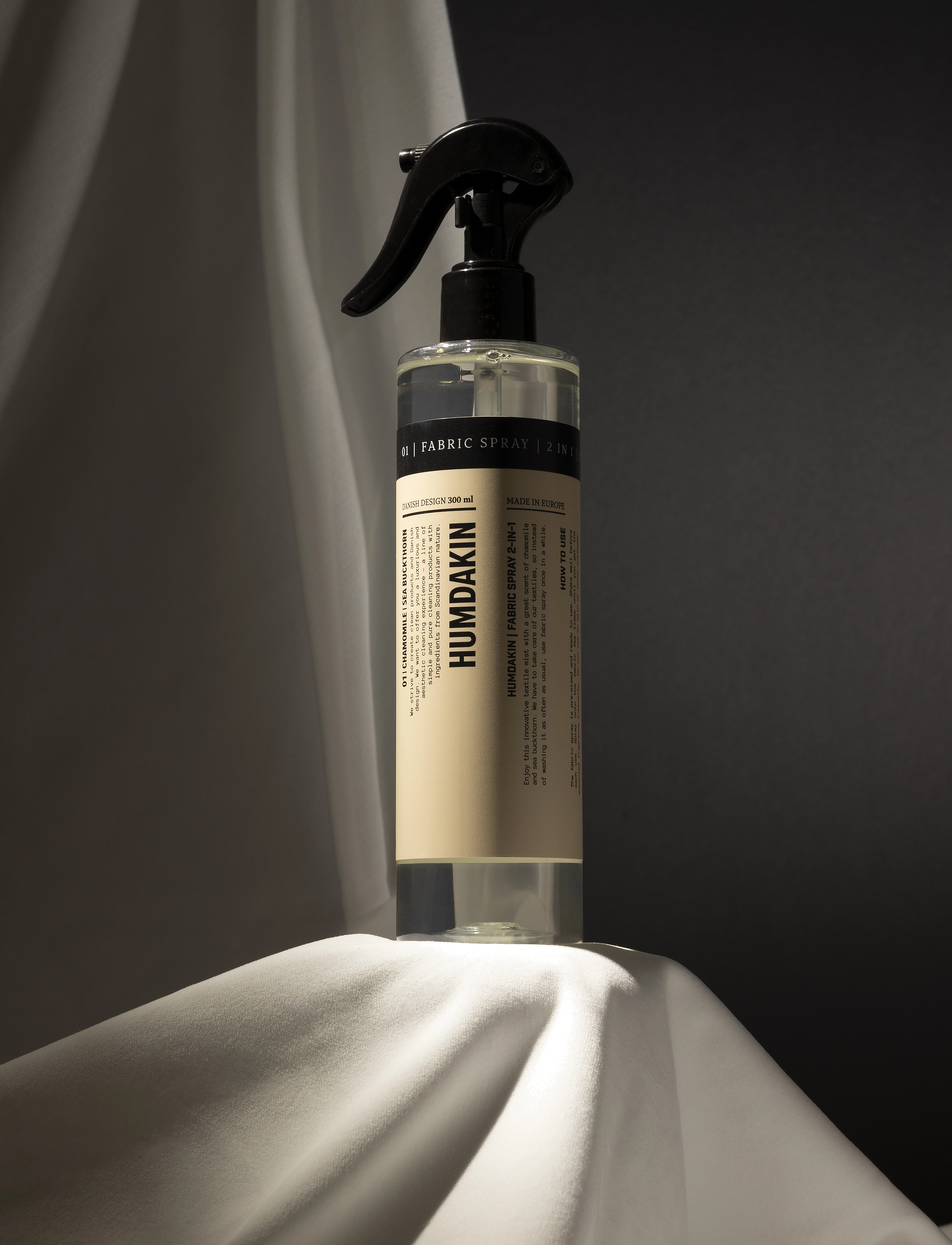 Humdakin - Fabric Spray 2-in-1 - smaržu spreji - neutral/no color - 2