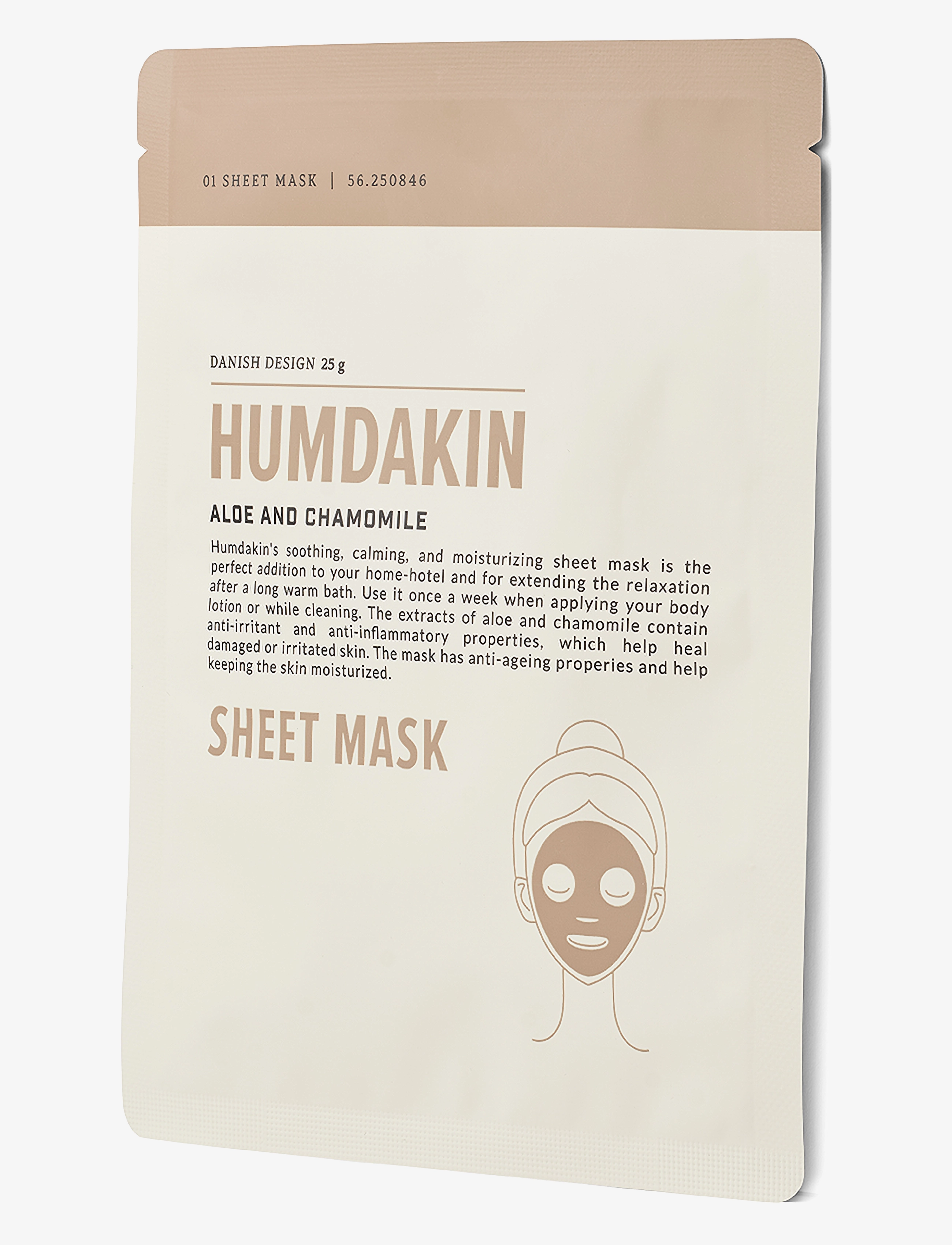 Humdakin 01 Sheet Mask, Sheetmaske, Str: H:16CM