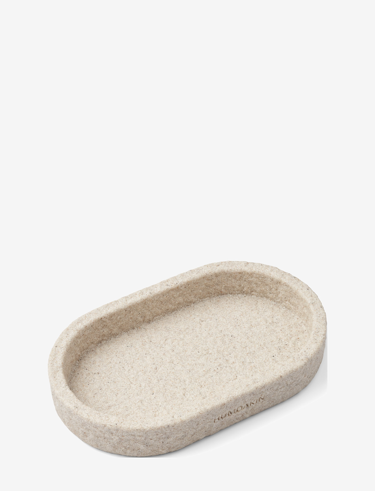Humdakin Sandstone Oval Tray, Decorative Platters, Beige, Str: 15X25X4CM