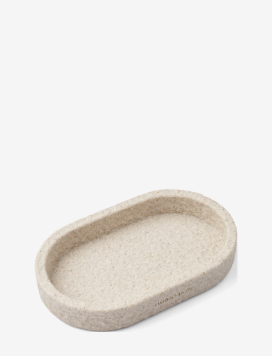 Humdakin - Sandstone Oval Tray - dekoratiivsed vaagnad - natural - 1