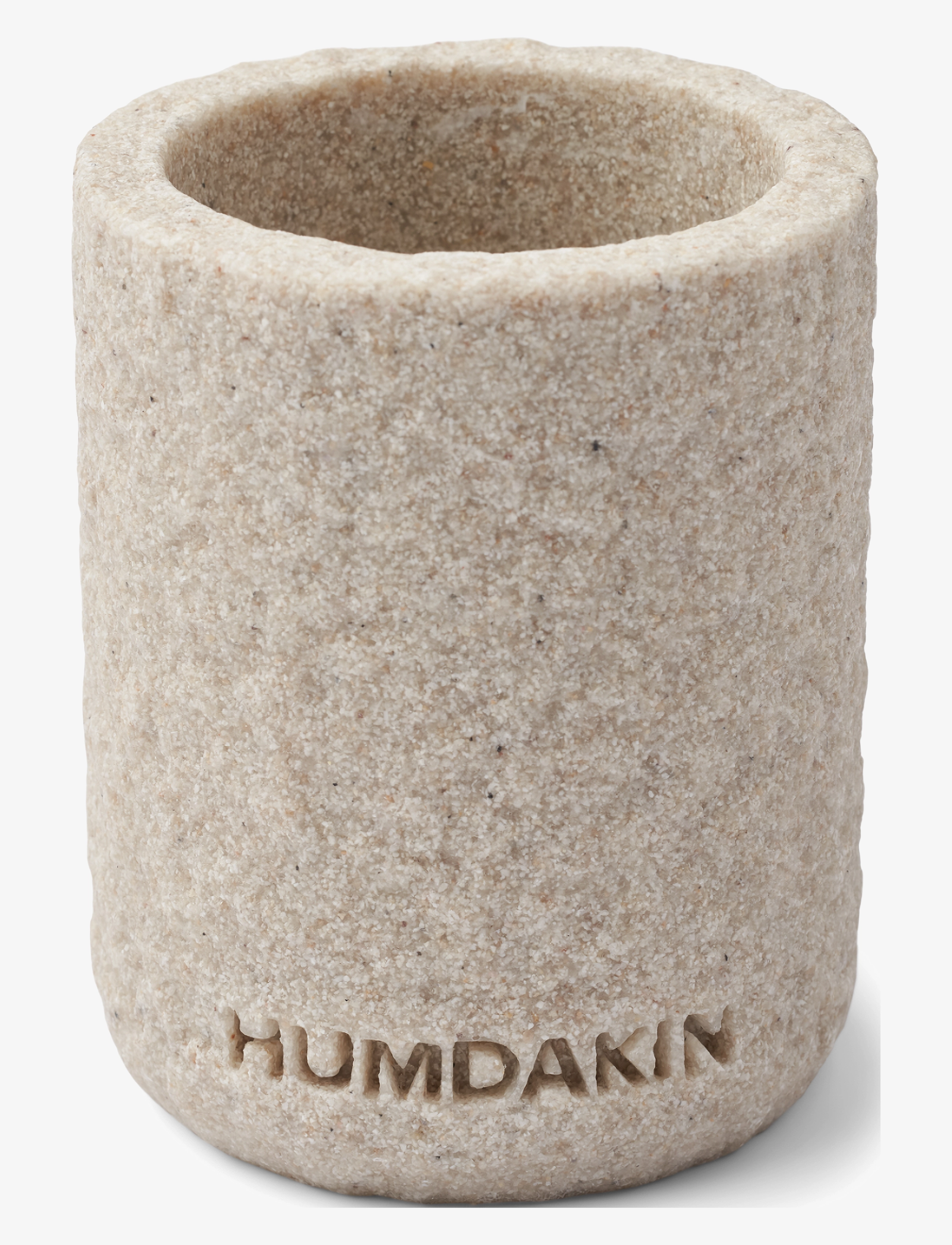 Humdakin Sandstone Toothbrush Mug, Tandbørsteholder, Beige, Str: ONE SIZE