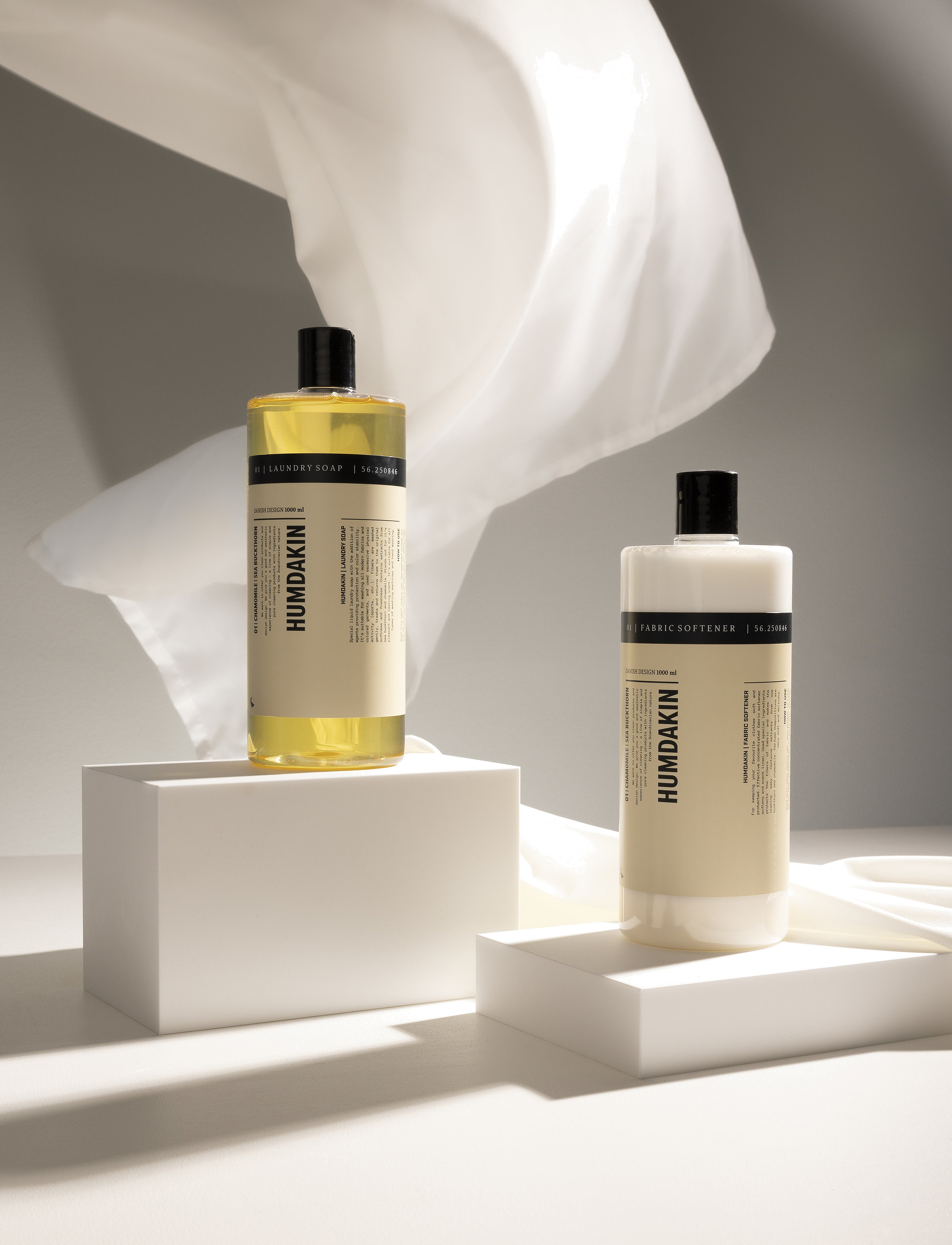 Humdakin 01 Laundry Soap - Chamomile & Sea B, 1000 ml, Nude, Opvask & Rengøring > Vasketøj, Unisex