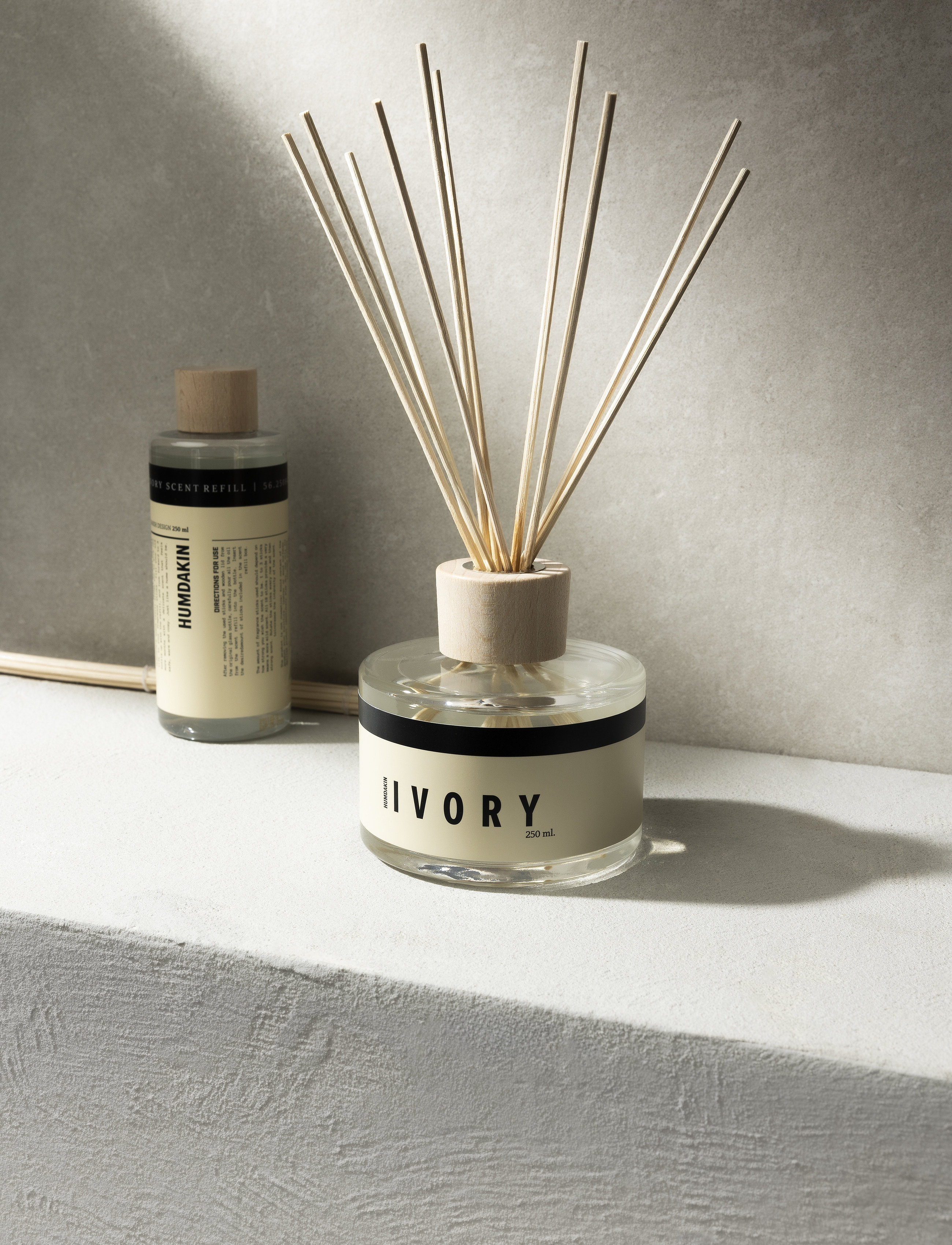 Humdakin Ivory Fragrance Sticks, 250 ml, Home, Nackt - Diffusers, Homeware