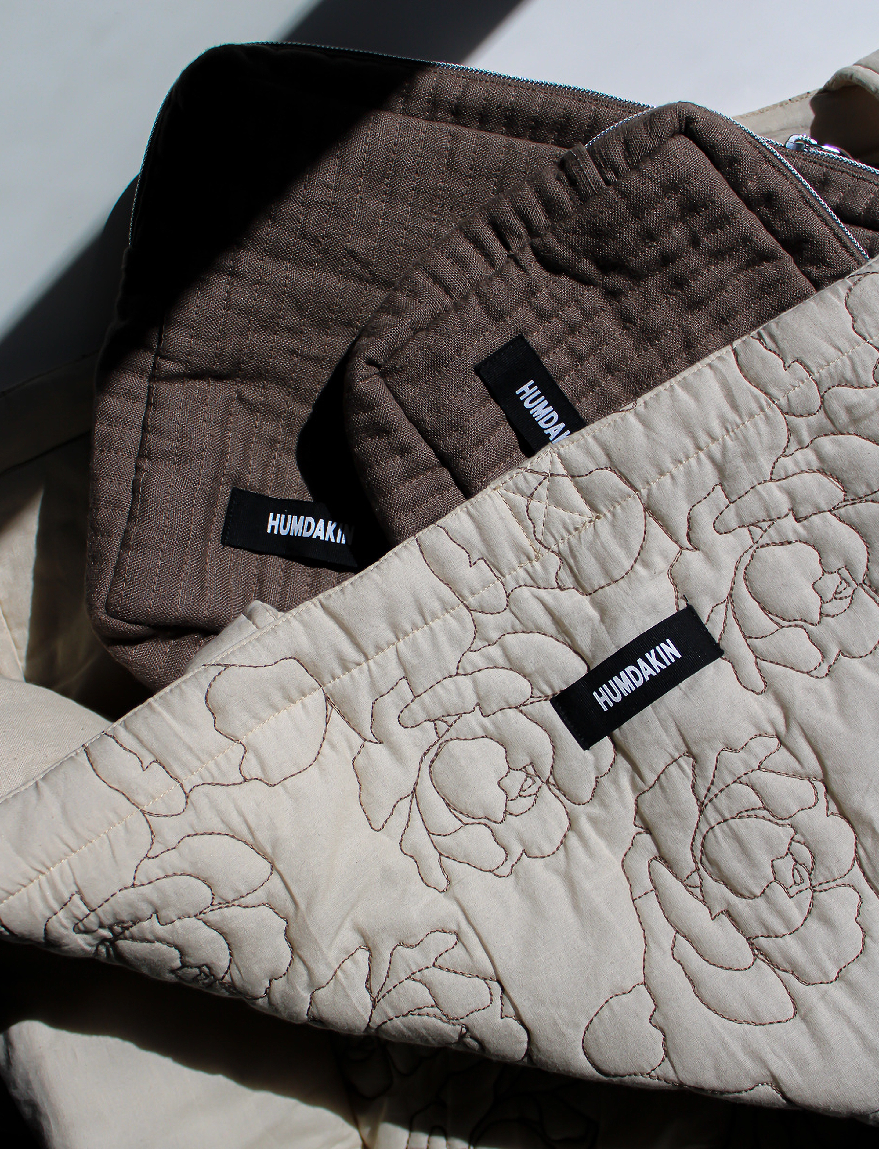 Humdakin - Linen Toiletry Bag - tualett-tarvete kotikesed - waldorf - 4